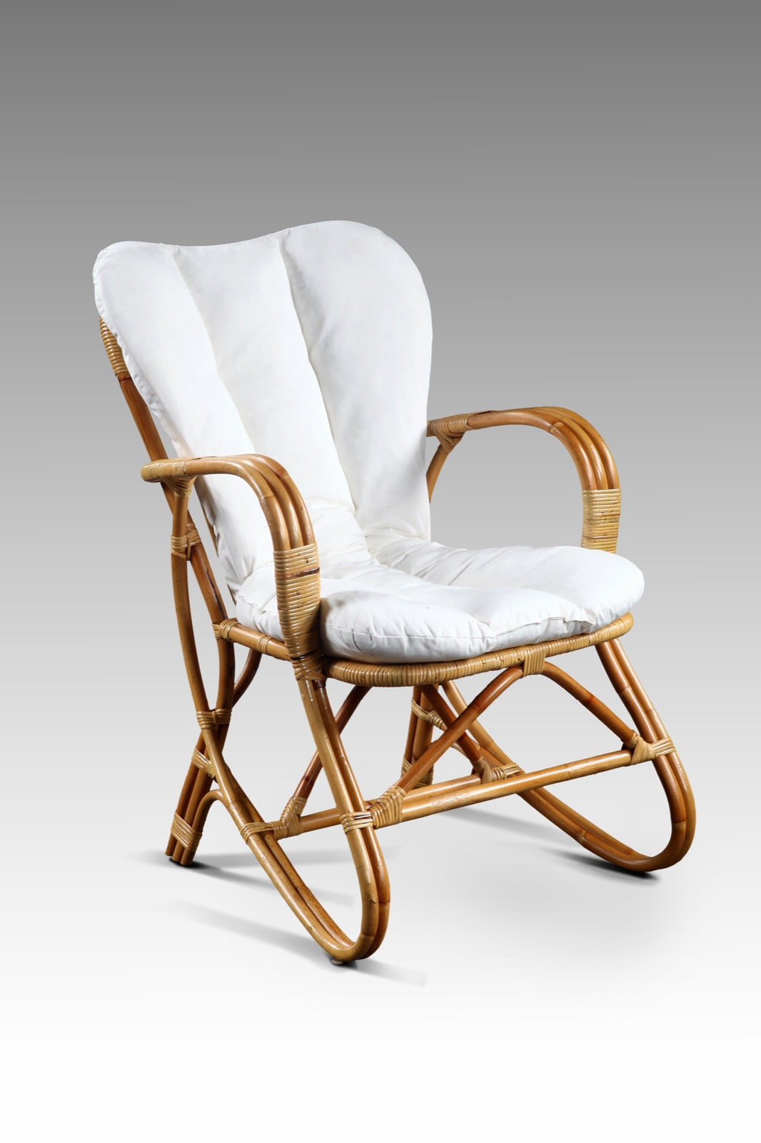 Handcrafted rattan chair – Swam, boho furniture from BaliSouk