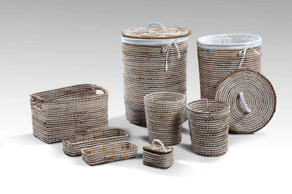 Bali Furniture – Ubud Basket Set Of Eight – The Ubud Basket Set Of Eight adds depth 