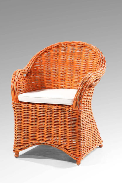 Athena Armchair With White Cushion