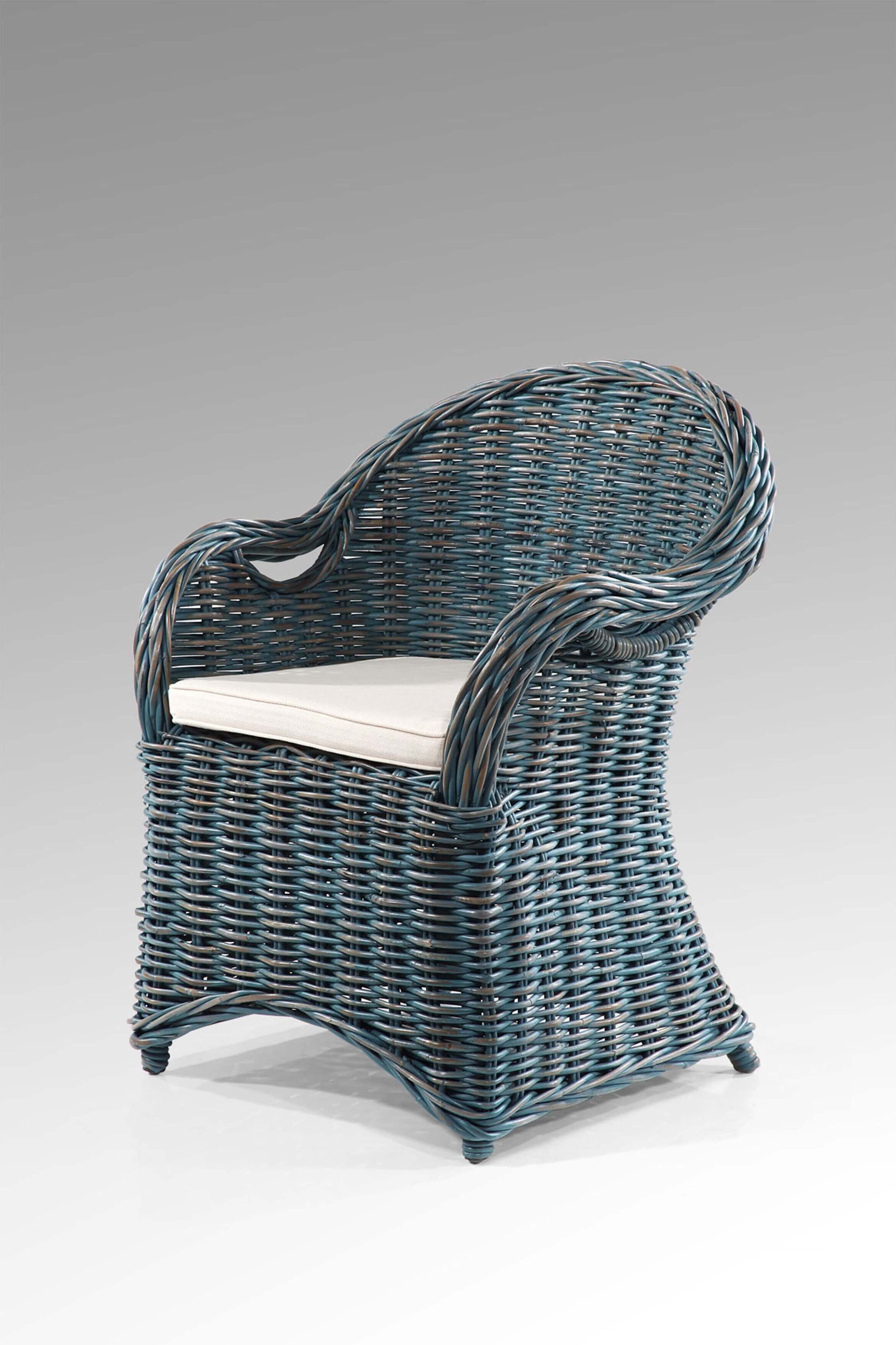 Bali Furniture – Athena Armchair With White Cushion