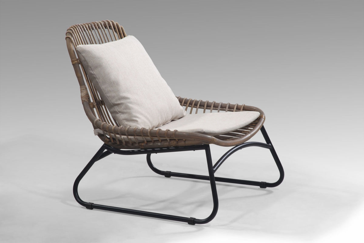 Rattan chair – Mario, natural natural materials in boho style