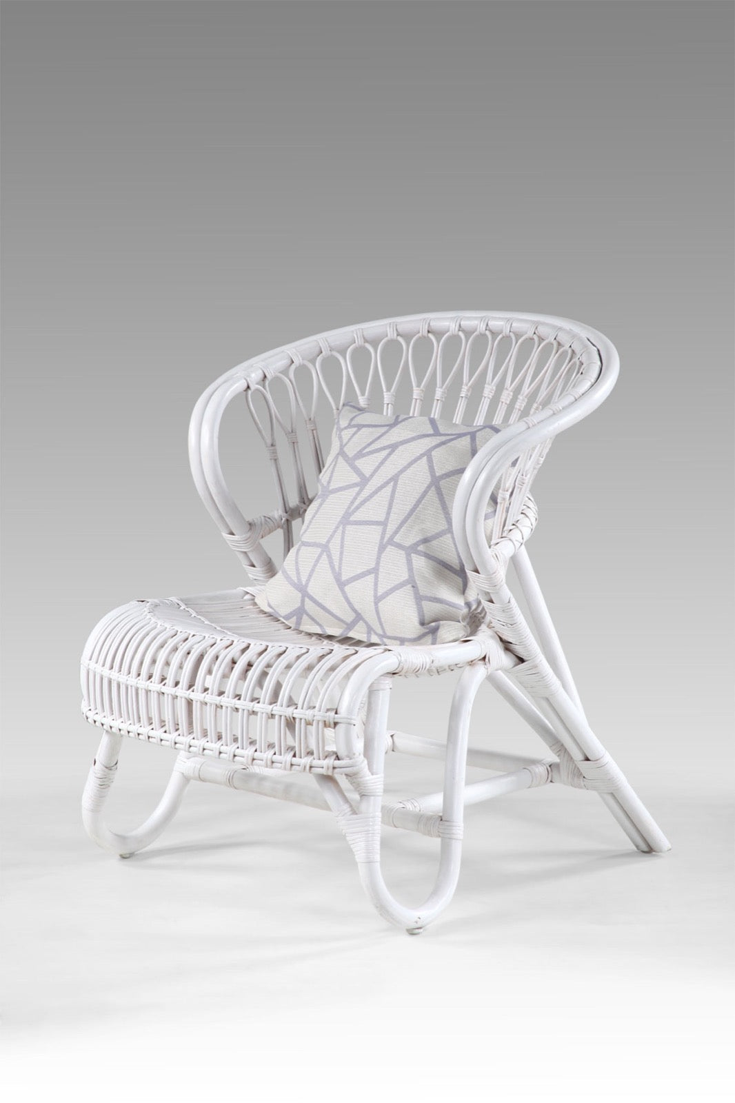 Rattan chair – Lion, natural natural materials in boho style