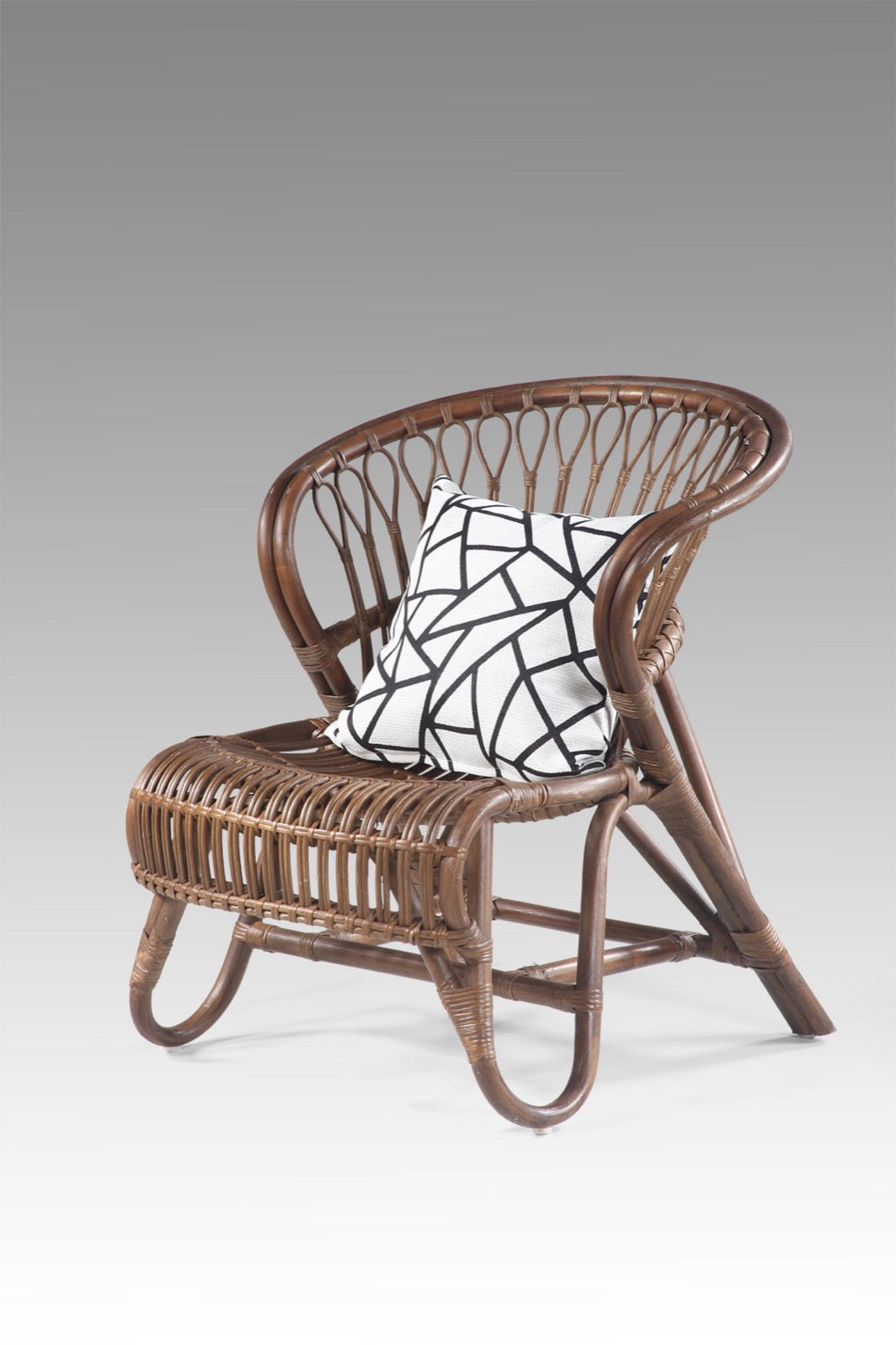 Lion – natural materials chair, boho furniture from Bali