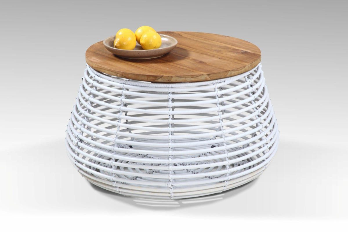 The Mario coffee table – natural materials, boho furniture handmade in Bali