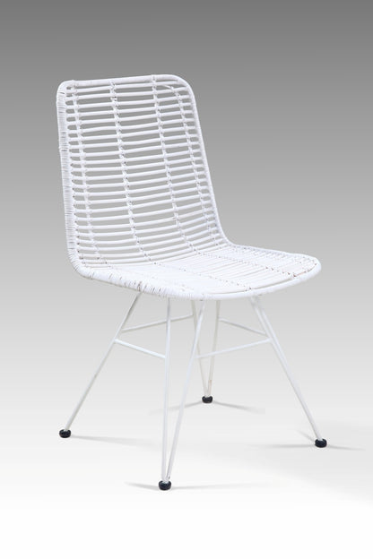 York dining chair, boho furniture handmade by Balinese artisans