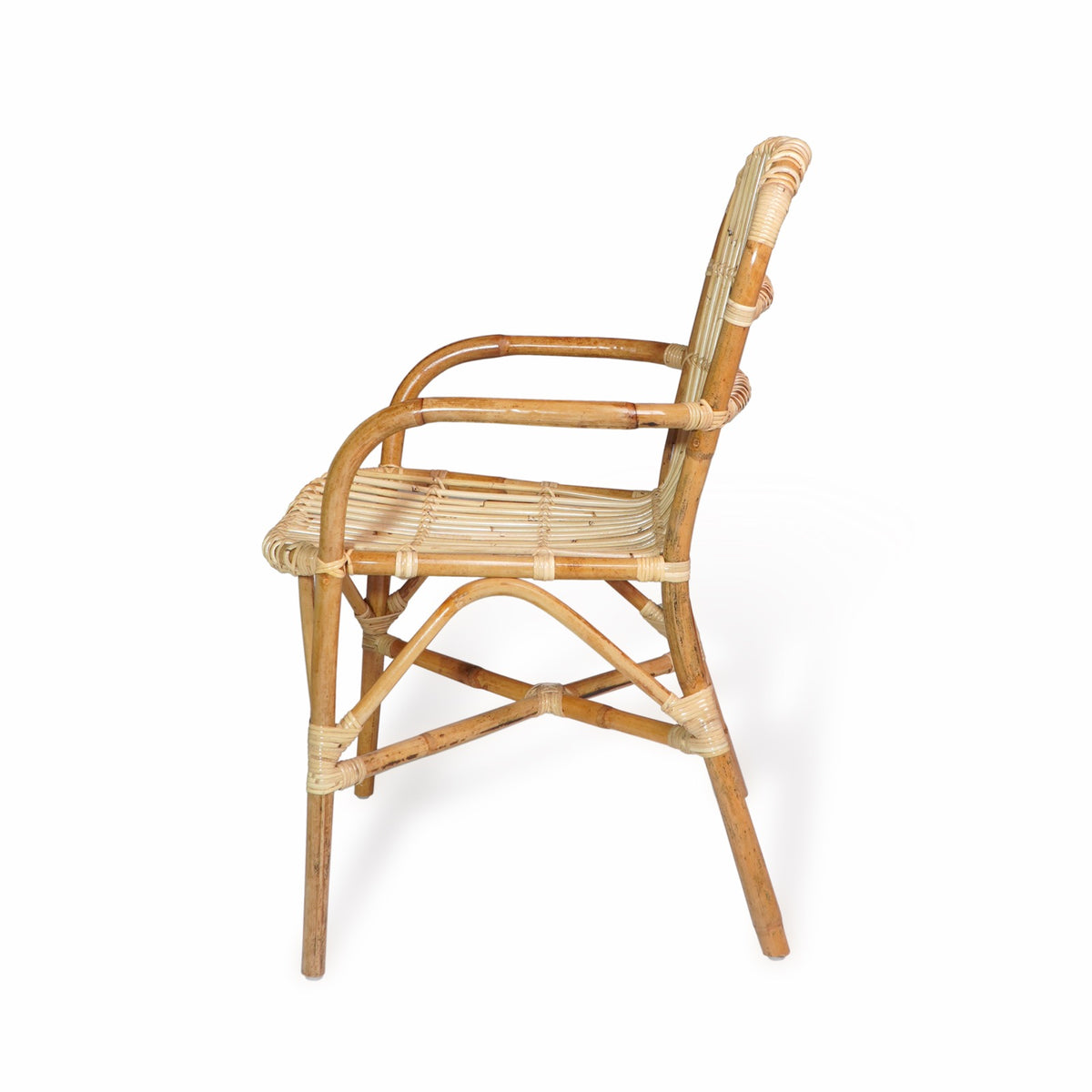 Sumatra dining chair in natural materials – boho furniture by BaliSouk