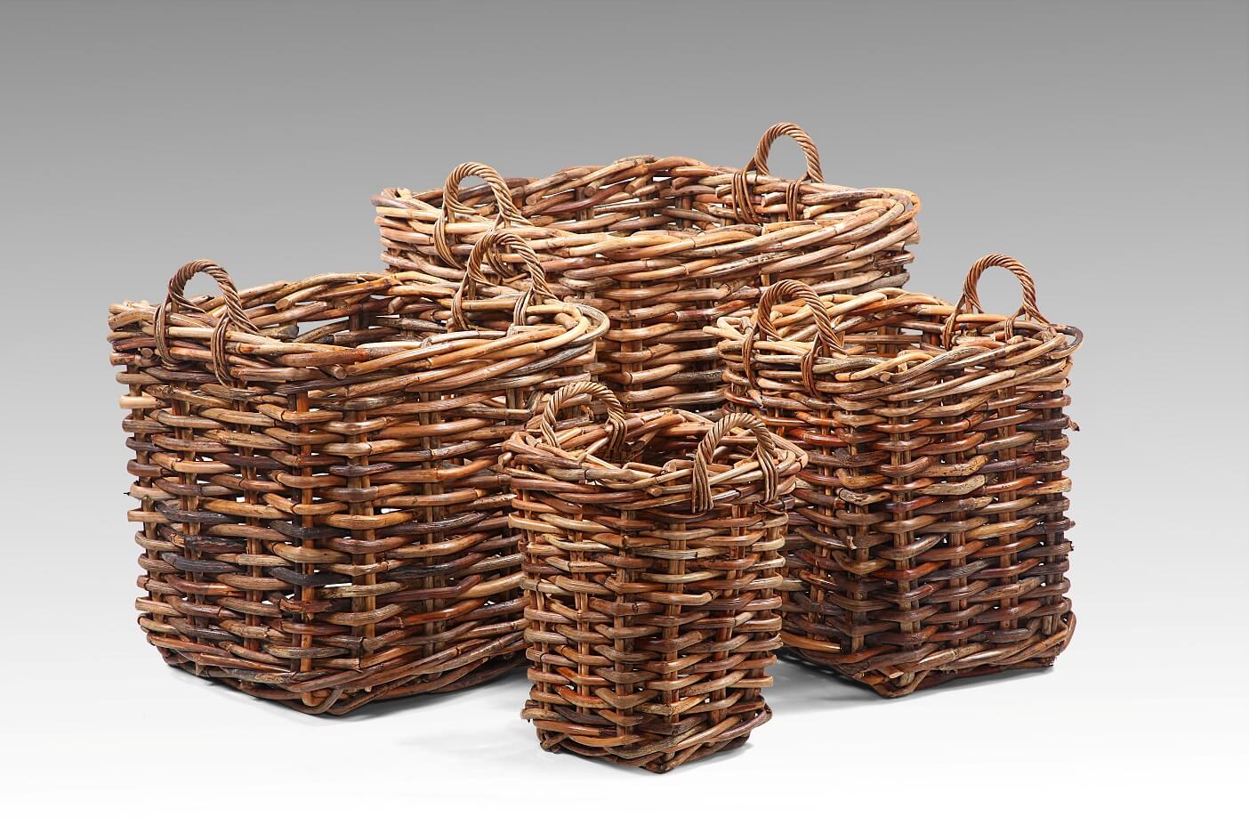 Saint Tropez Square Basket Set Of Four