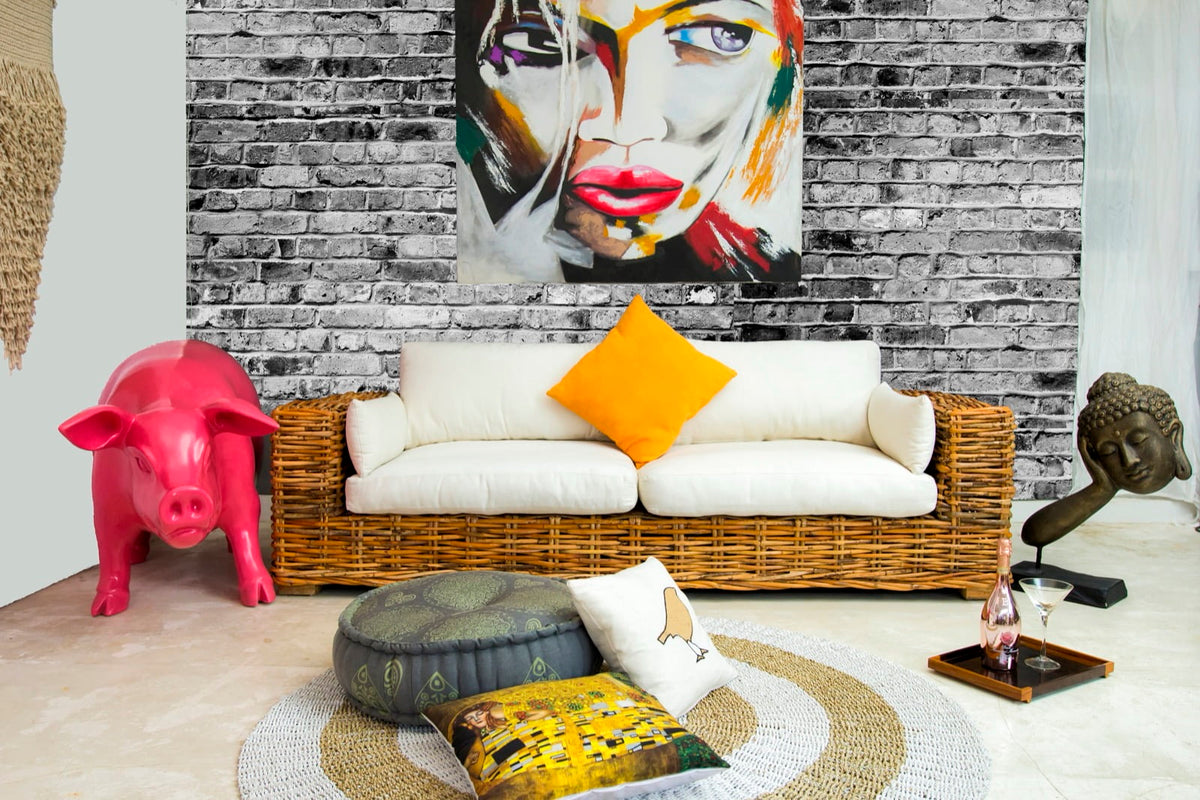 Rattan sofa – Saint Tropez – boho furniture handmade in Bali by BaliSouk