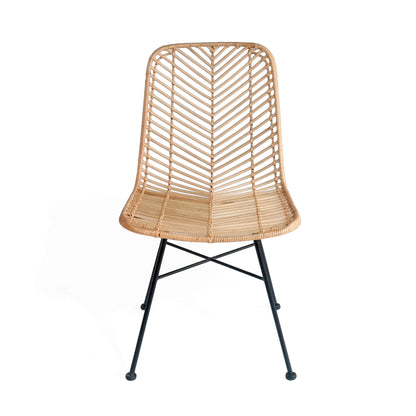 Bali Furniture – New York Dining Chair - Fish Bone Weaving