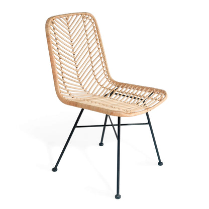 Bali Furniture – New York Dining Chair - Fish Bone Weaving