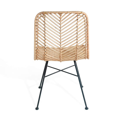 Bali Furniture – New York Dining Chair - Fish Bone Weaving