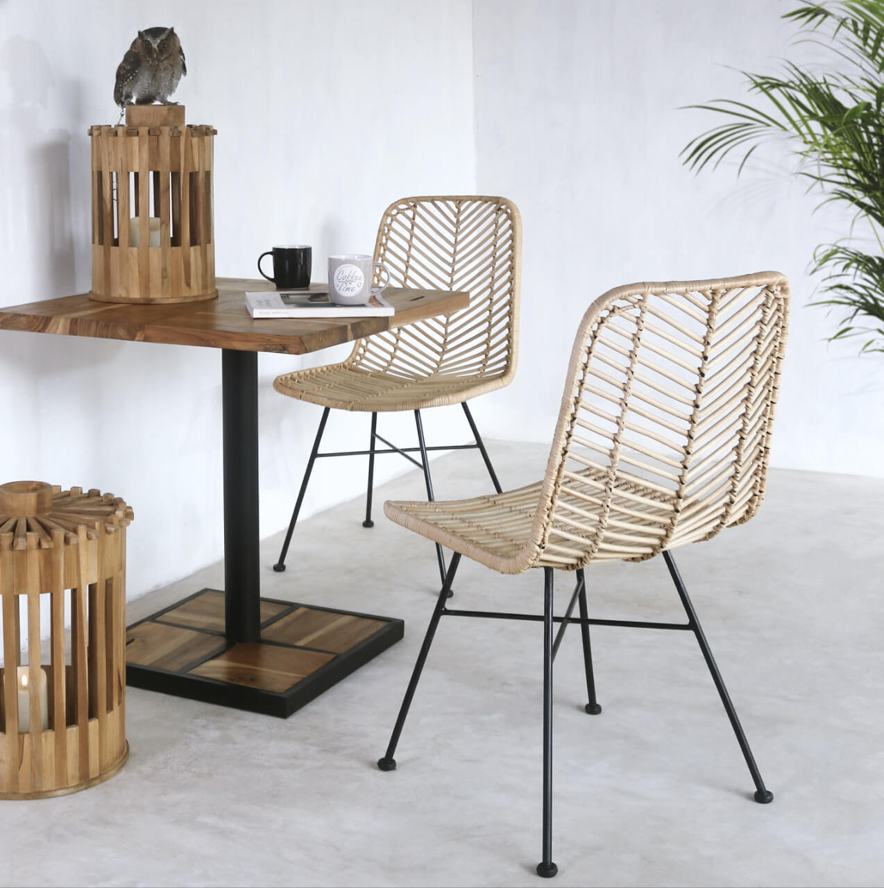 New York Dining Chair - Fish Bone Weaving