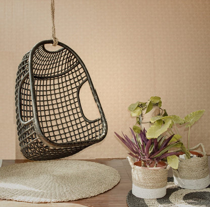 Solange Hanging Chair With Rope And Without Cushion