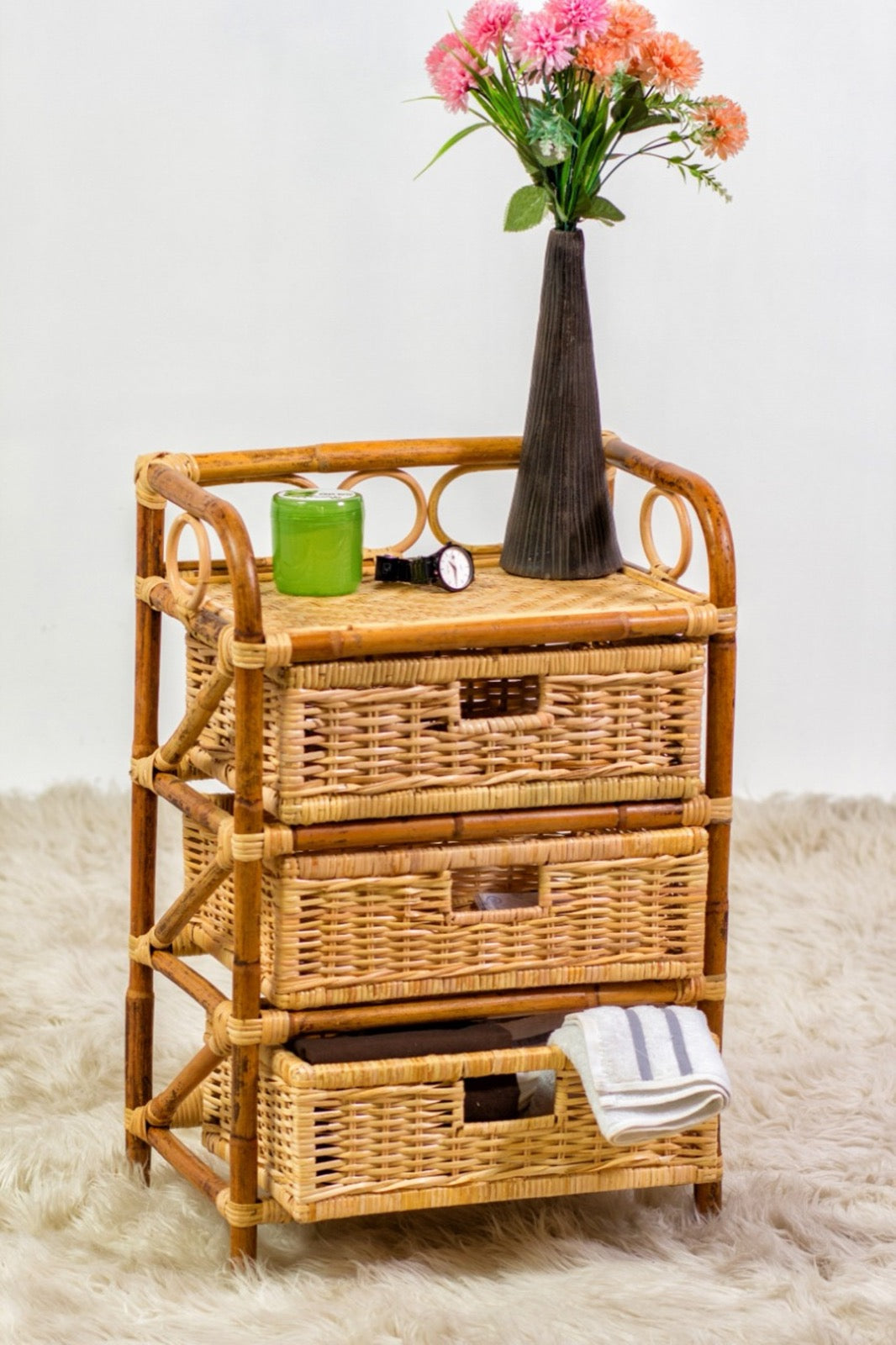 Bessy rack by BaliSouk – boho furniture made in Bali