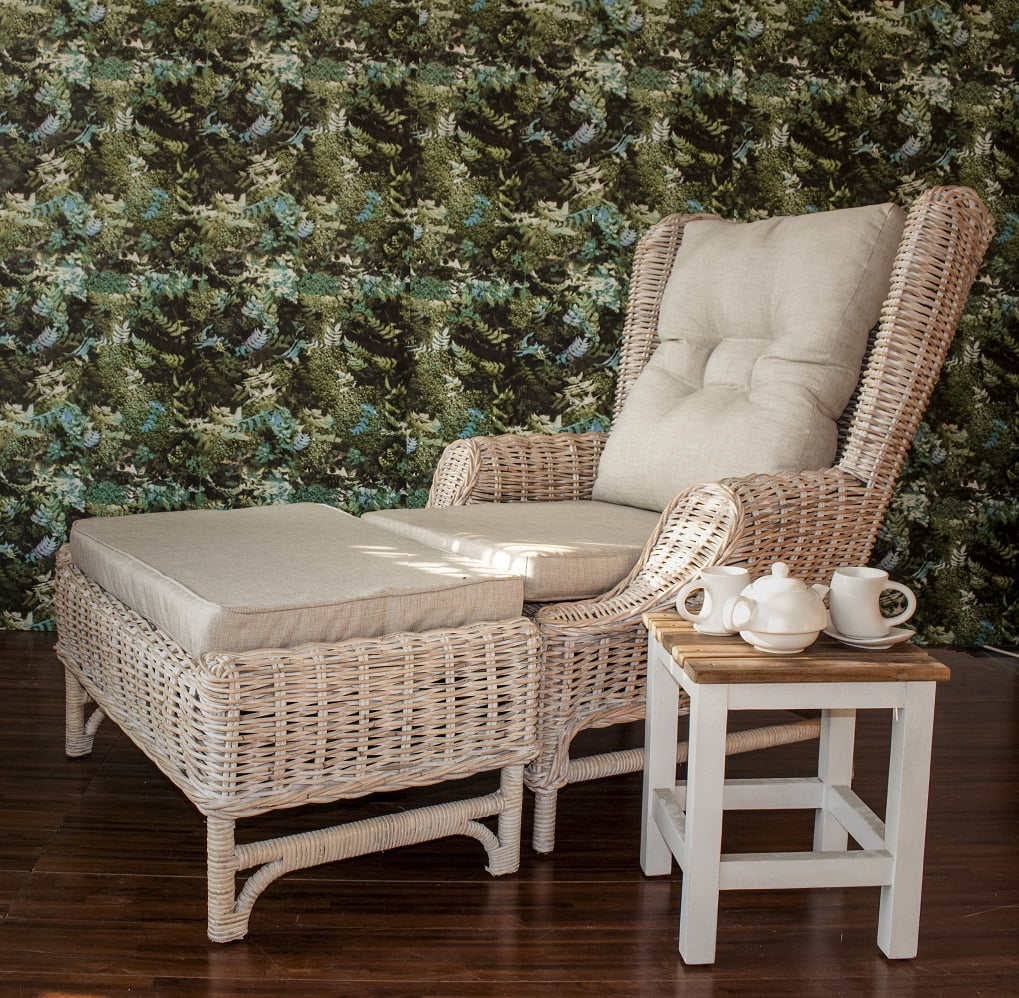 Rattan chair Orensel – boho furniture handcrafted in Bali by BaliSouk