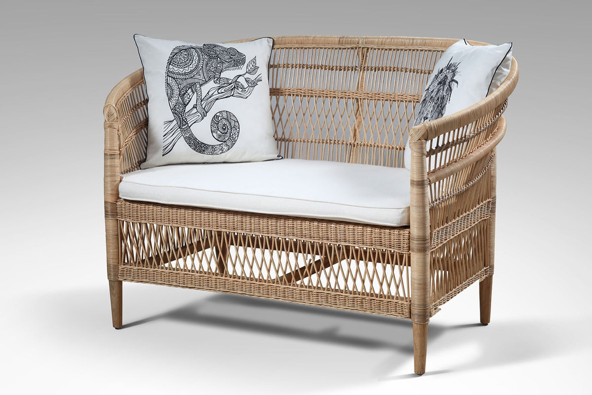 Malawi Sofa With White Cushion