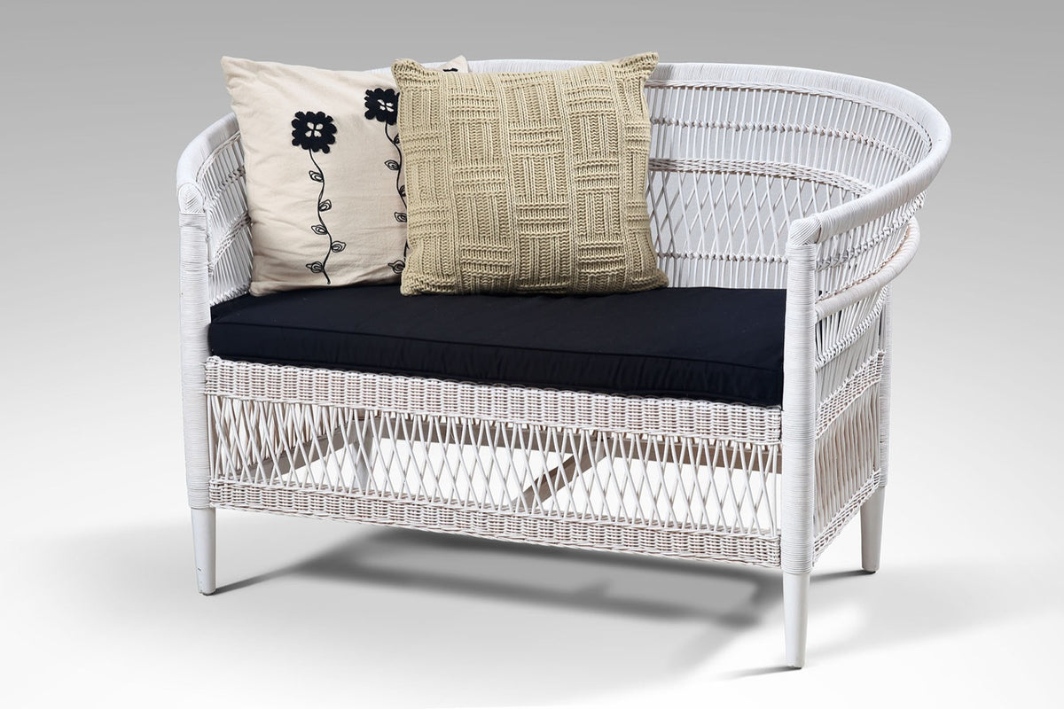 Malawi sofa in natural materials – handmade boho furniture from Bali