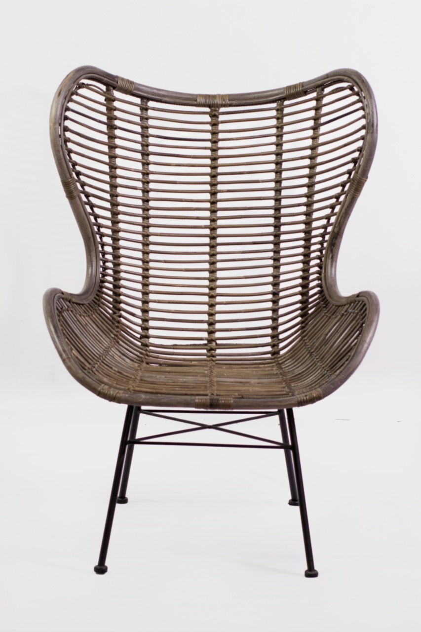 Wing – natural materials chair, boho furniture from Bali
