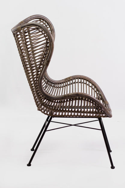 Wing chair by BaliSouk – boho furniture made in Bali