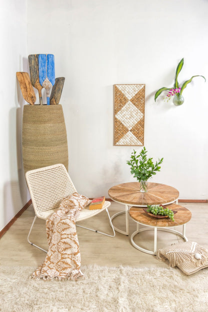 The Sritino Gooni chair – natural materials, boho furniture handmade in Bali