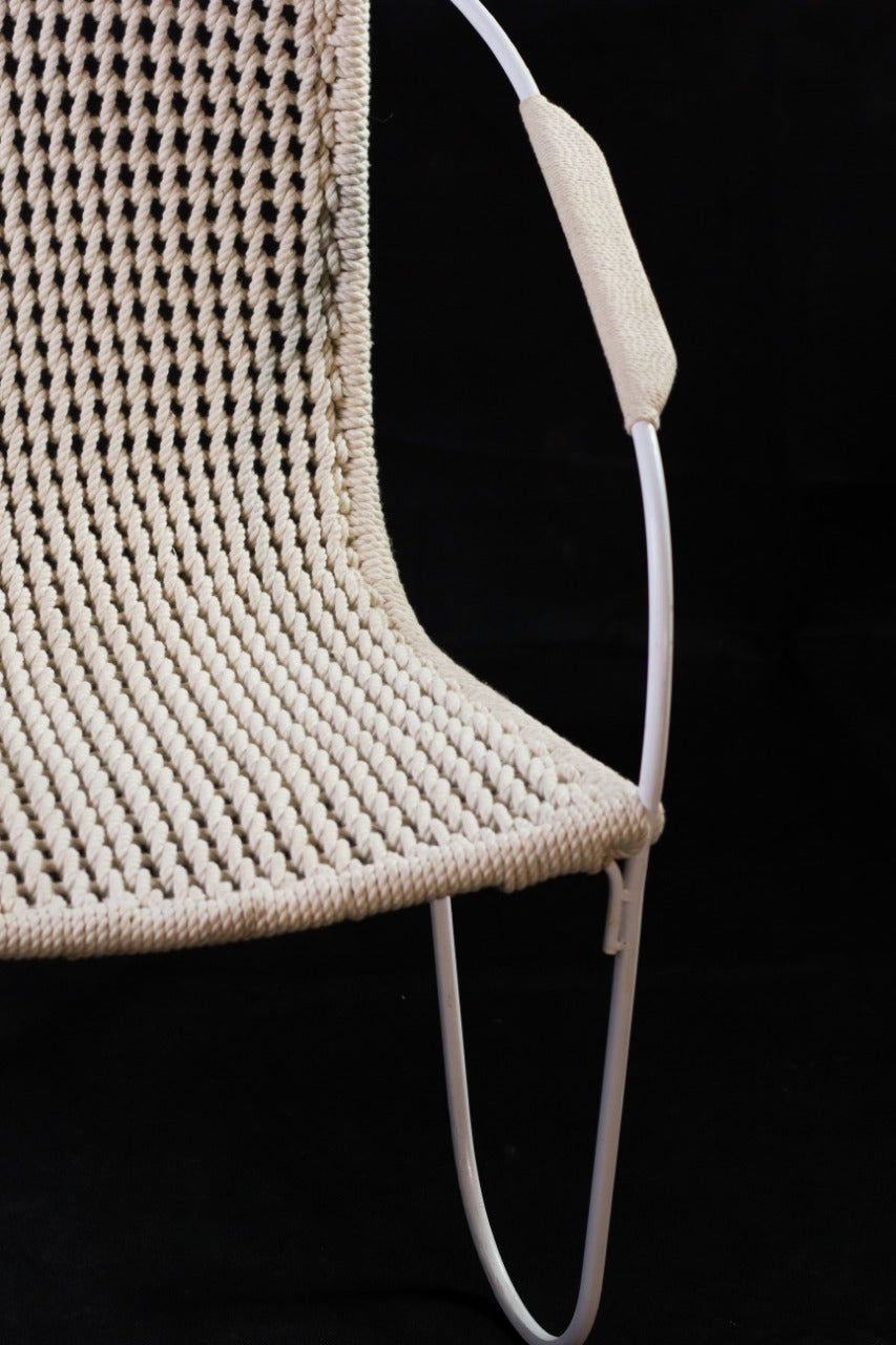 Cotton chair Guniti Easy – handmade in Bali, boho style