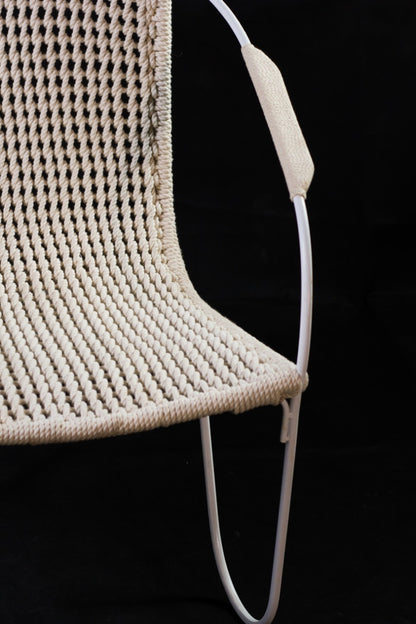 Cotton chair Guniti Easy – handmade in Bali, boho style