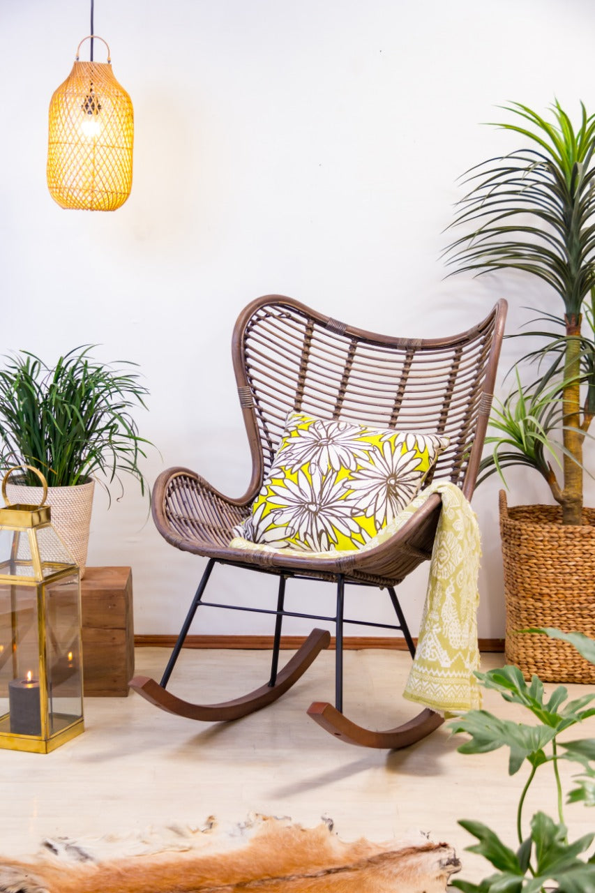 Madame Rocking Chair Without Cushion - Knock Down