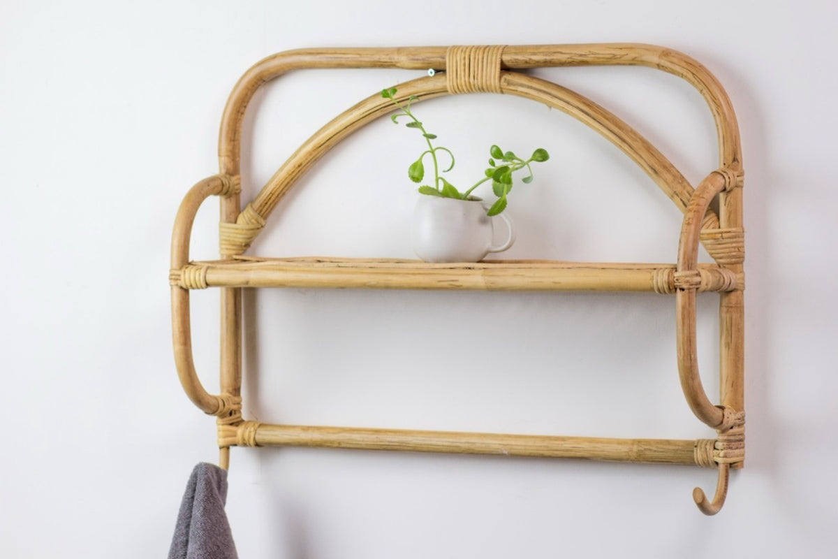 Rattan decorative piece Moly – boho decor handcrafted in Bali by BaliSouk