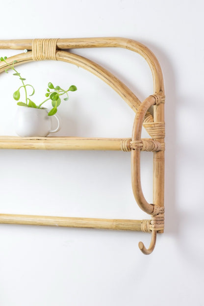 Moly decorative piece in natural materials – boho decor by BaliSouk