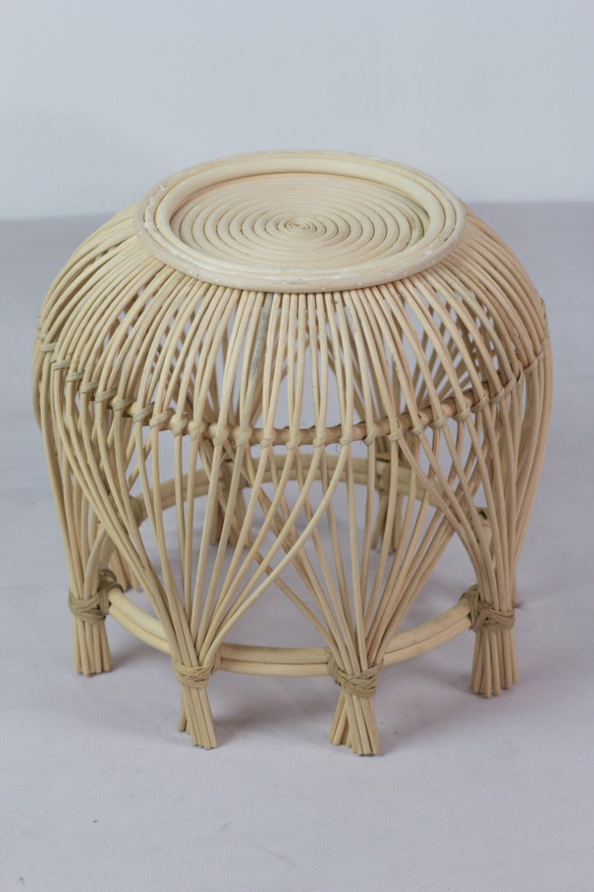 Rattan side table – Mica, natural natural materials in boho style