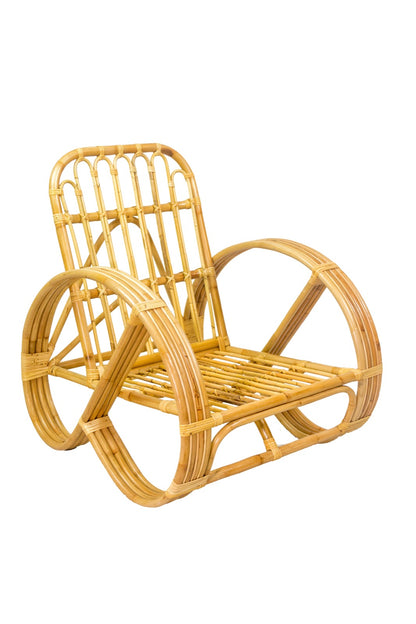 Kevin Arm armchair in natural materials – boho furniture by BaliSouk