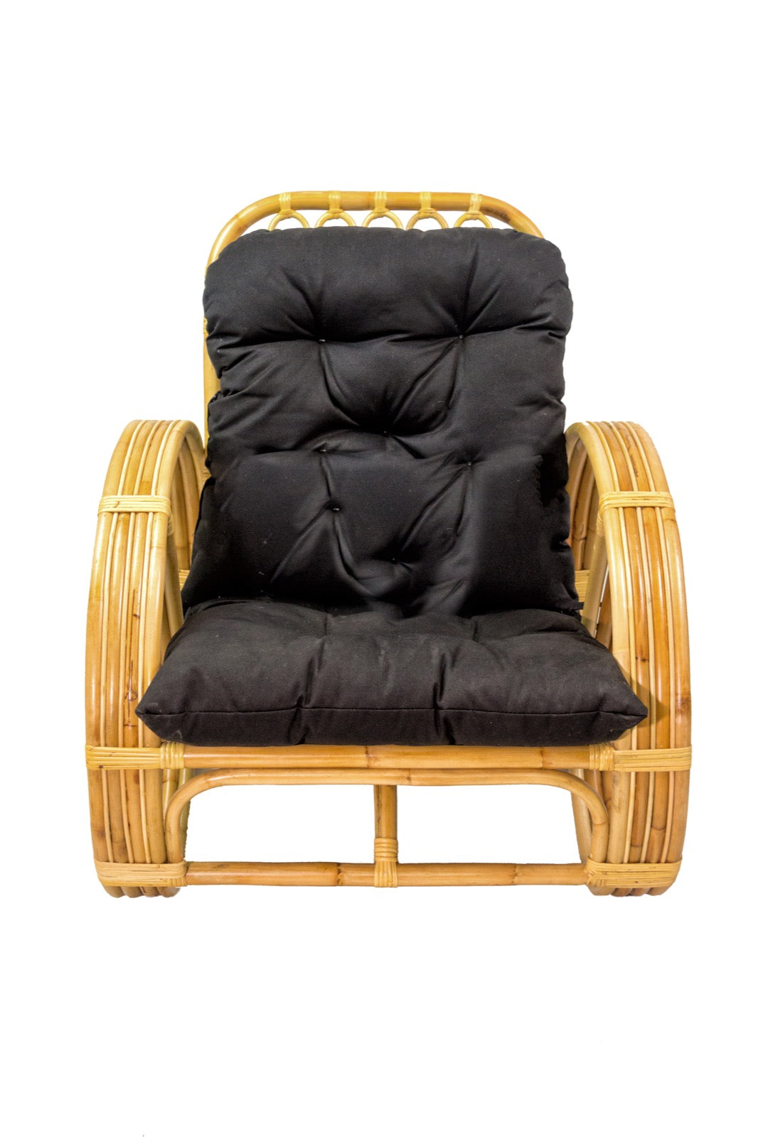 Kevin Arm armchair, boho furniture handmade by Balinese artisans