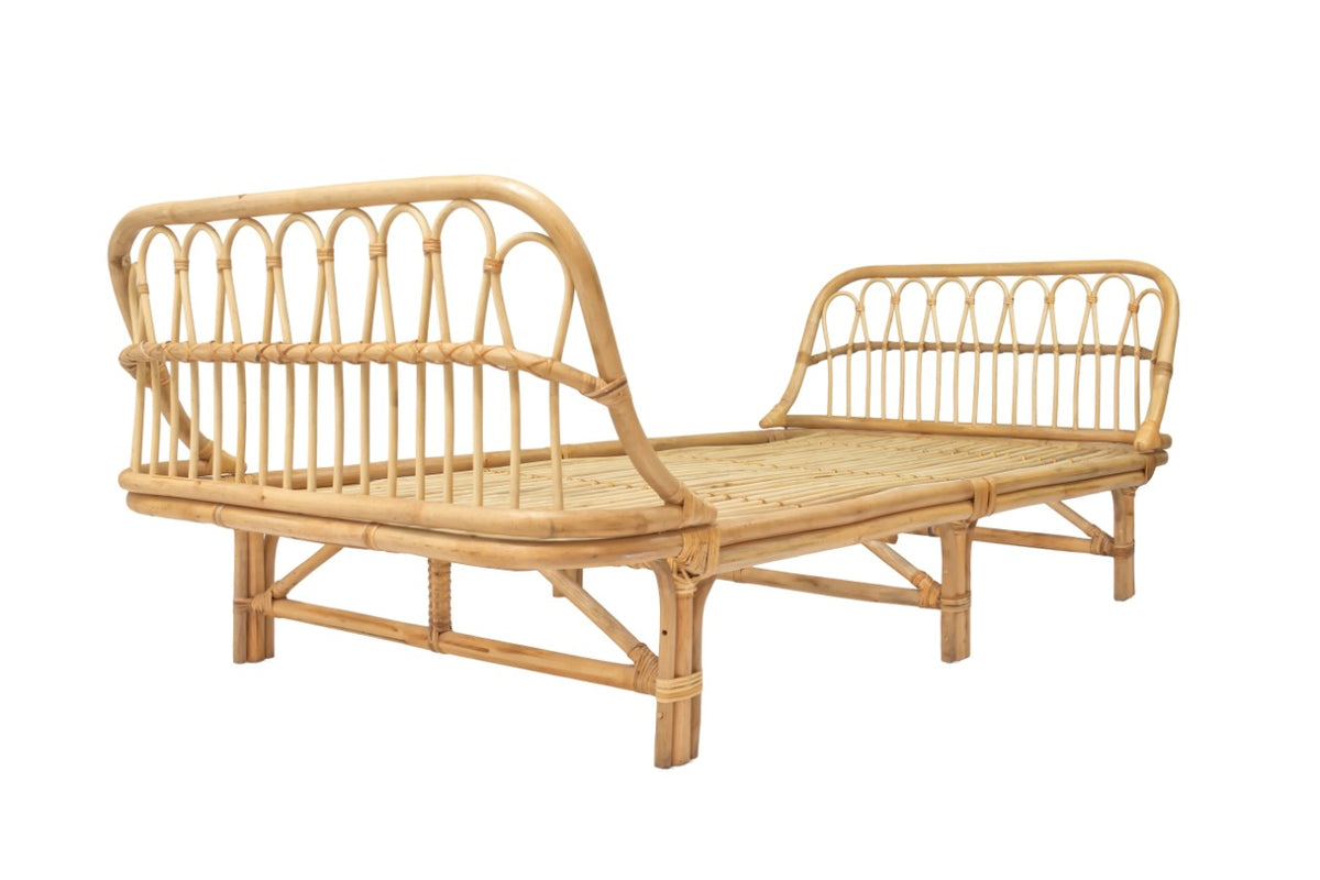 Charmella Curve – natural materials sofa, boho furniture from Bali