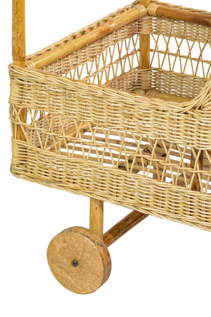 Baby – natural materials trolley, boho furniture from Bali