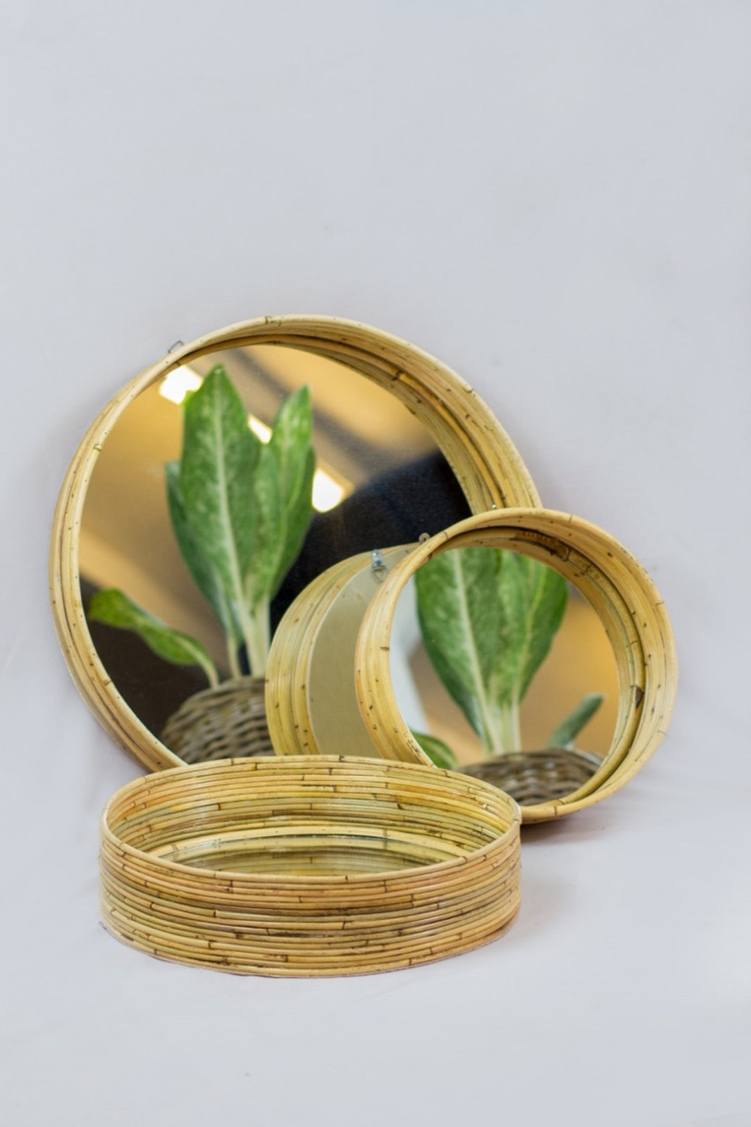 Anna – natural materials mirror, boho decor from Bali