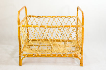 Mica baby bed in natural materials – boho furniture by BaliSouk