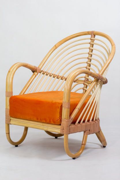 Rattan armchair – Dania Arm, natural natural materials in boho style