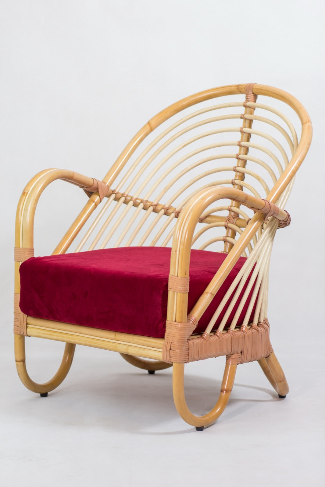 Rattan armchair Dania – handmade in Bali, boho style