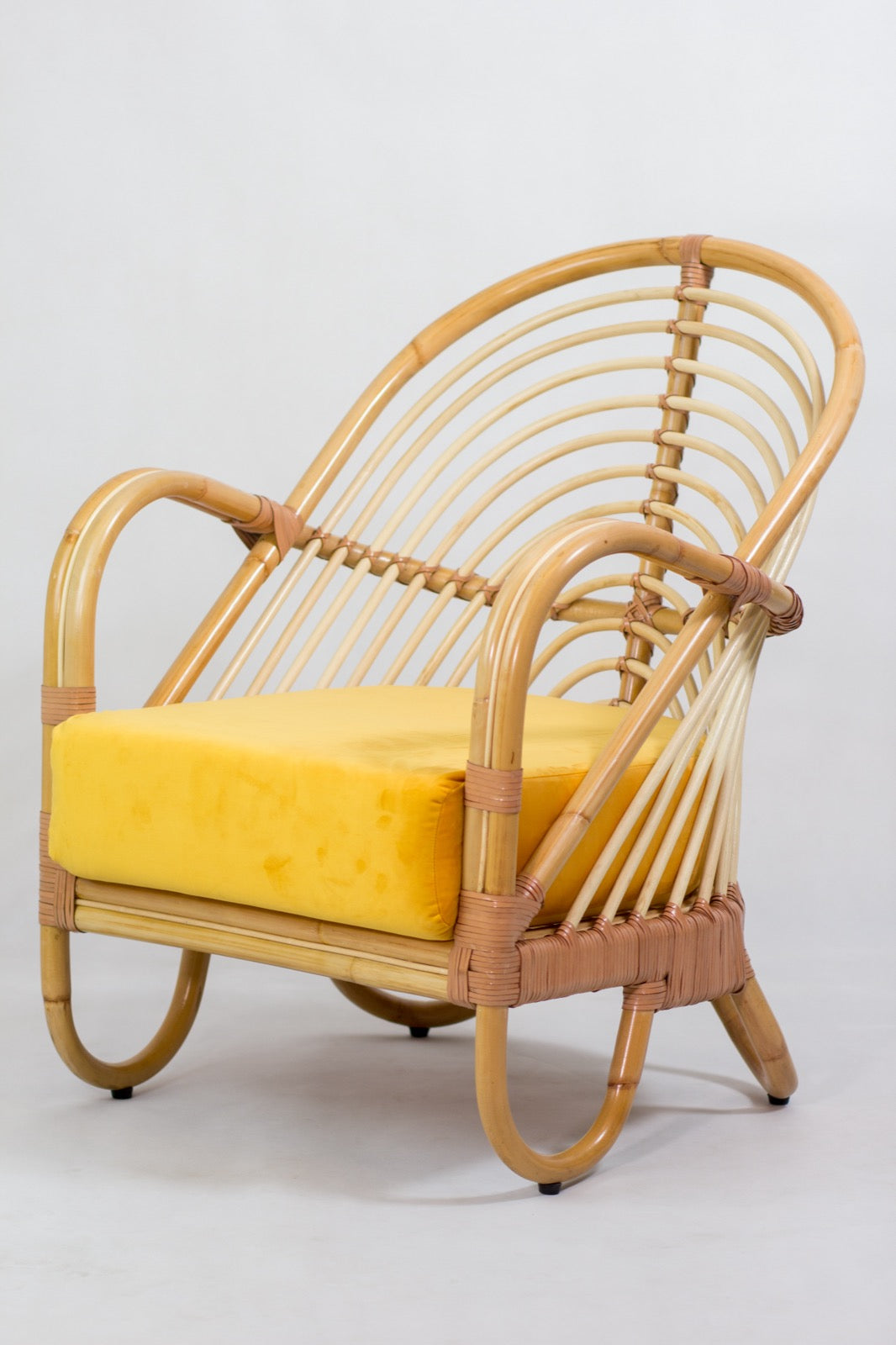 Dania armchair, boho furniture handmade by Balinese artisans