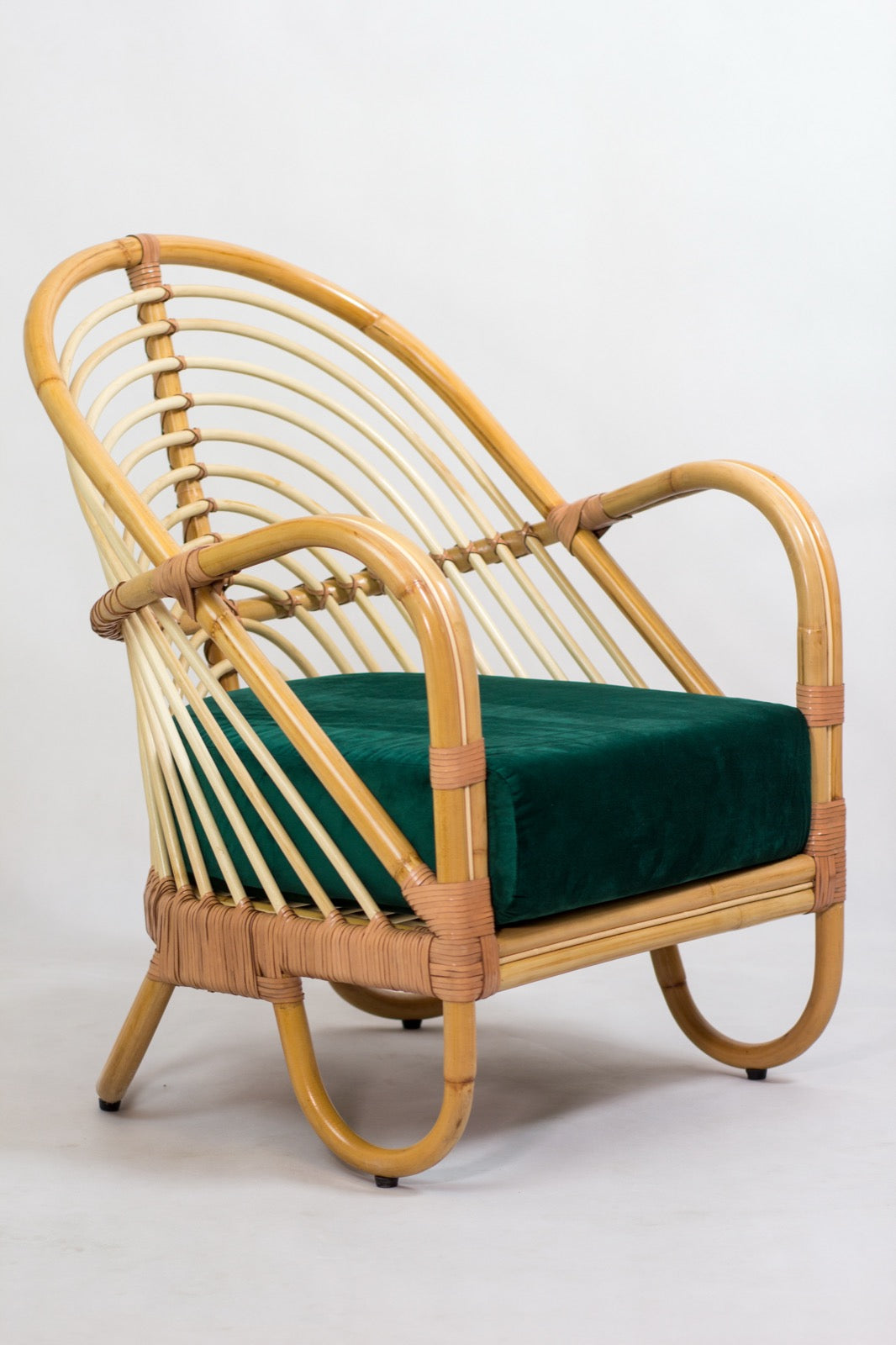 Dania armchair in natural materials – boho furniture by BaliSouk