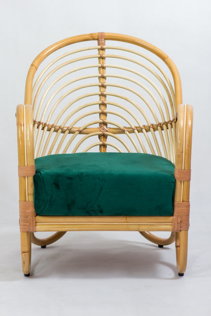 Rattan armchair Dania – handmade in Bali, boho style