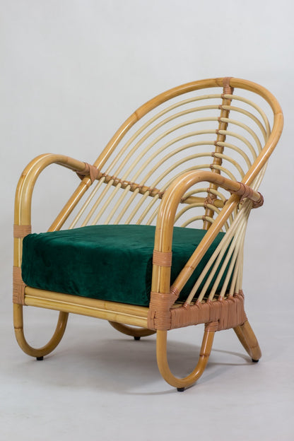 Dania – natural materials armchair, boho furniture from Bali
