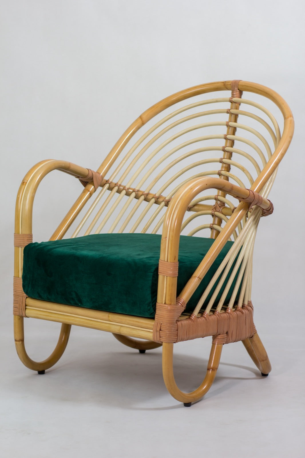 Dania – natural materials armchair, boho furniture from Bali