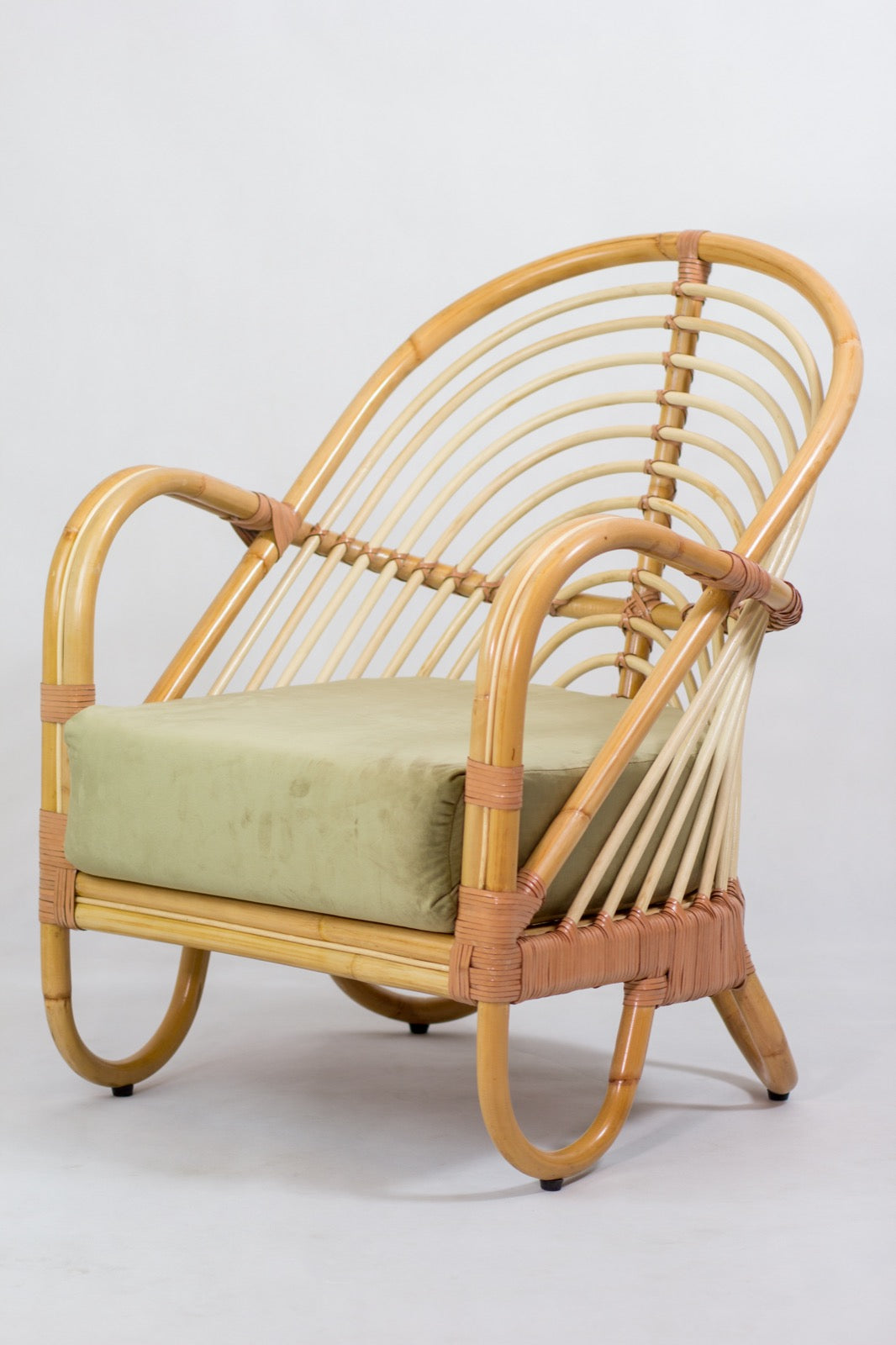 Dania armchair, boho furniture handmade by Balinese artisans