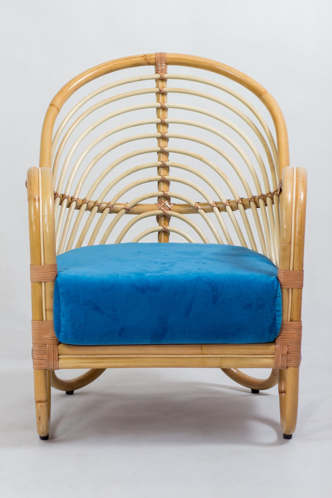Dania Arm armchair in natural materials – boho furniture by BaliSouk