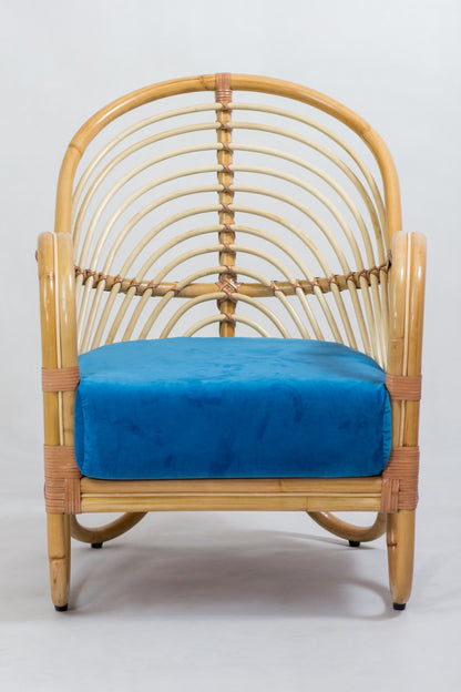 Dania Arm armchair in natural materials – boho furniture by BaliSouk