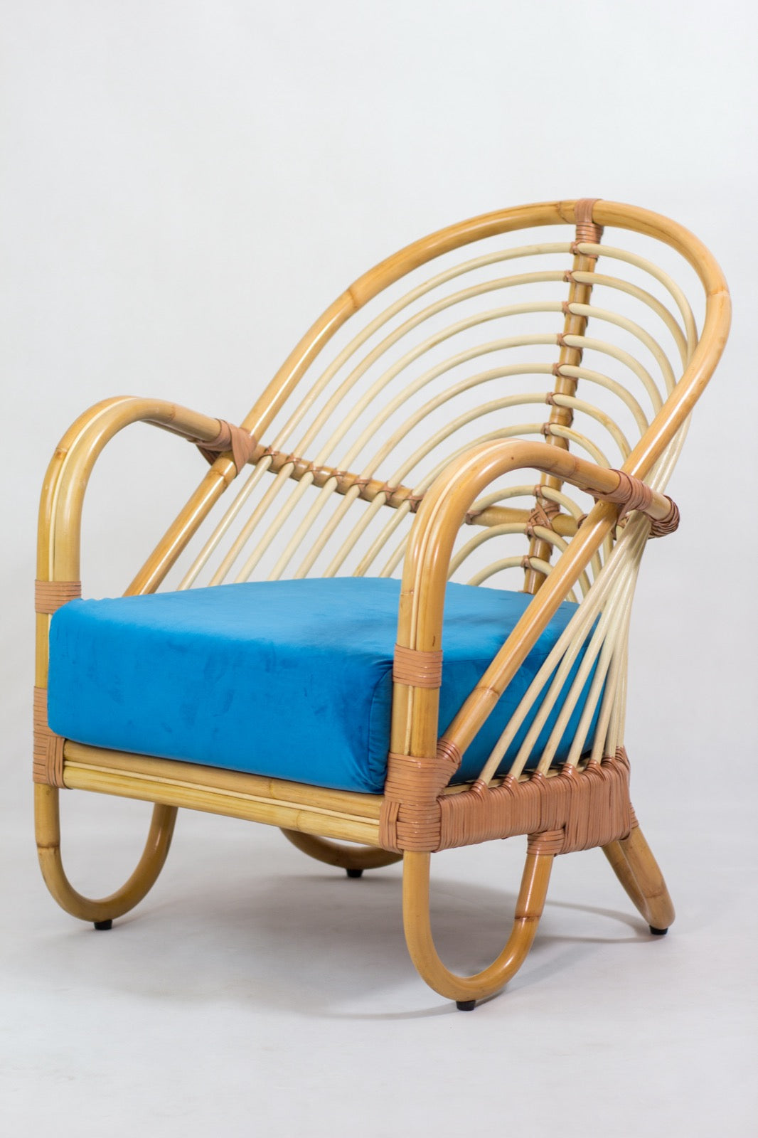 Rattan armchair – Dania Arm, natural natural materials in boho style