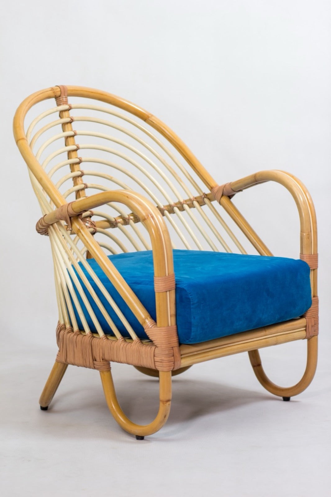 Dania Arm armchair in natural materials – boho furniture by BaliSouk