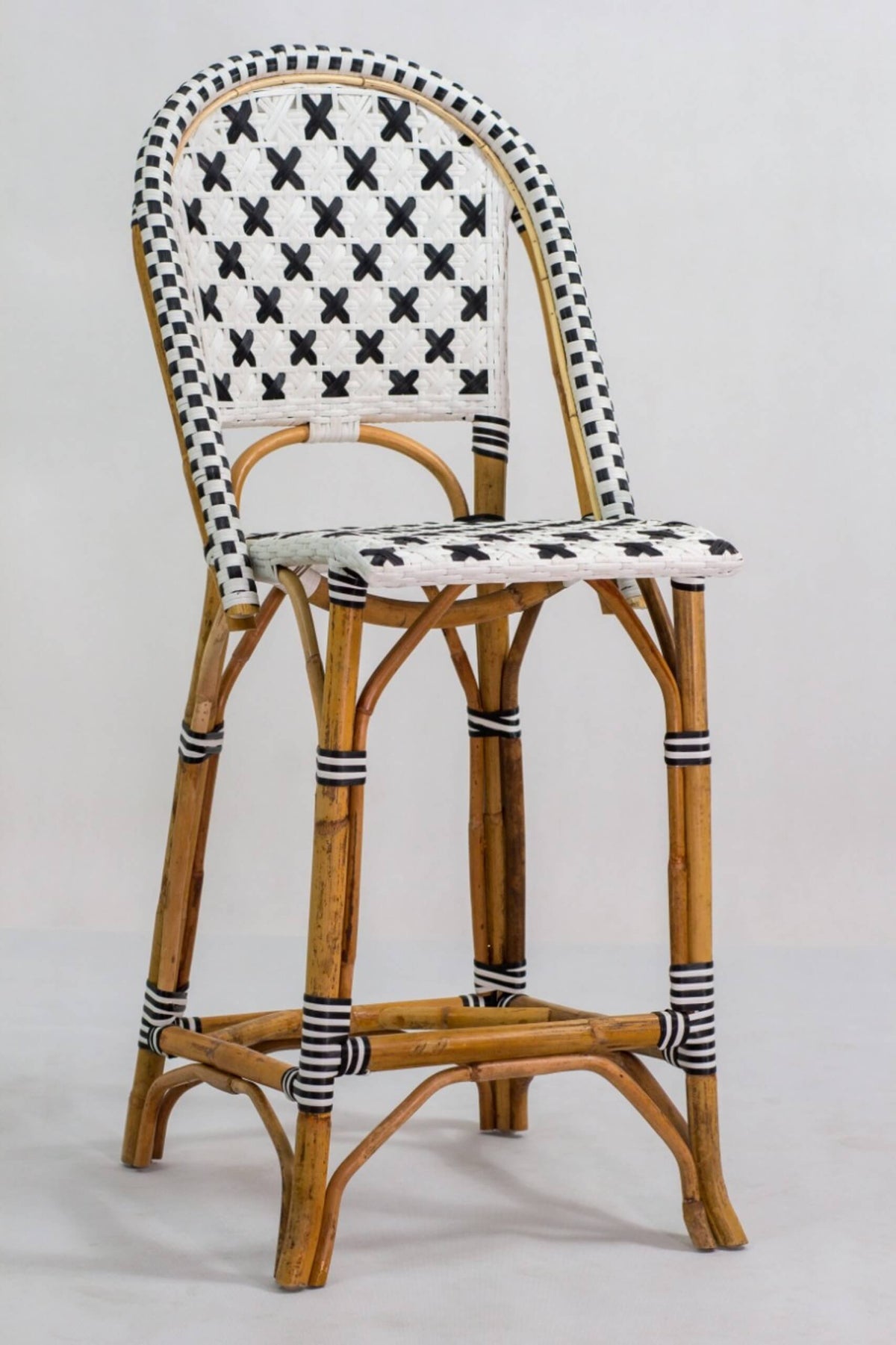 Bistro Bar Chair Without Cushion – Set of 2