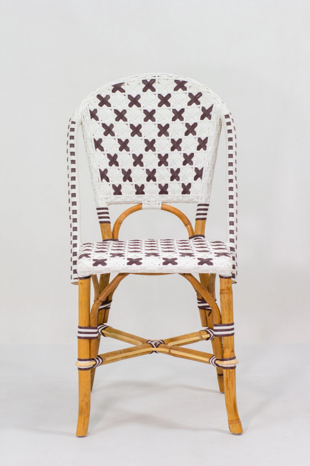 Handcrafted leather bistro chair – Bistro Chair, boho furniture from BaliSouk